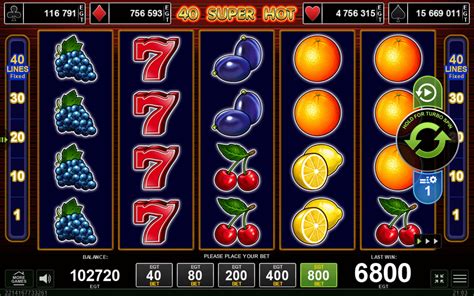 40 super hot slot egt